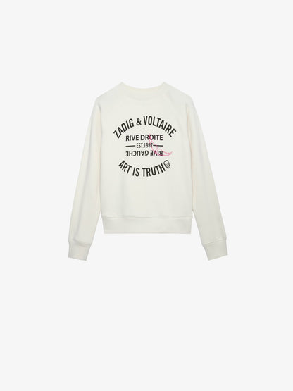 Sweatshirt Upper Fille sweatshirt blanc fille