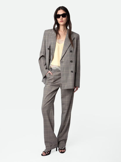 Blazer Vaena blazer gris femme
