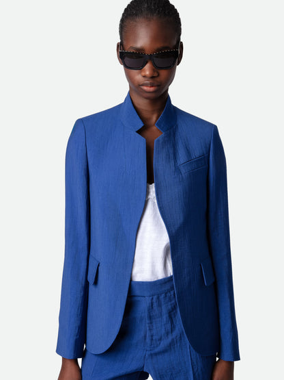 Blazer Very Lin blazer bleu femme