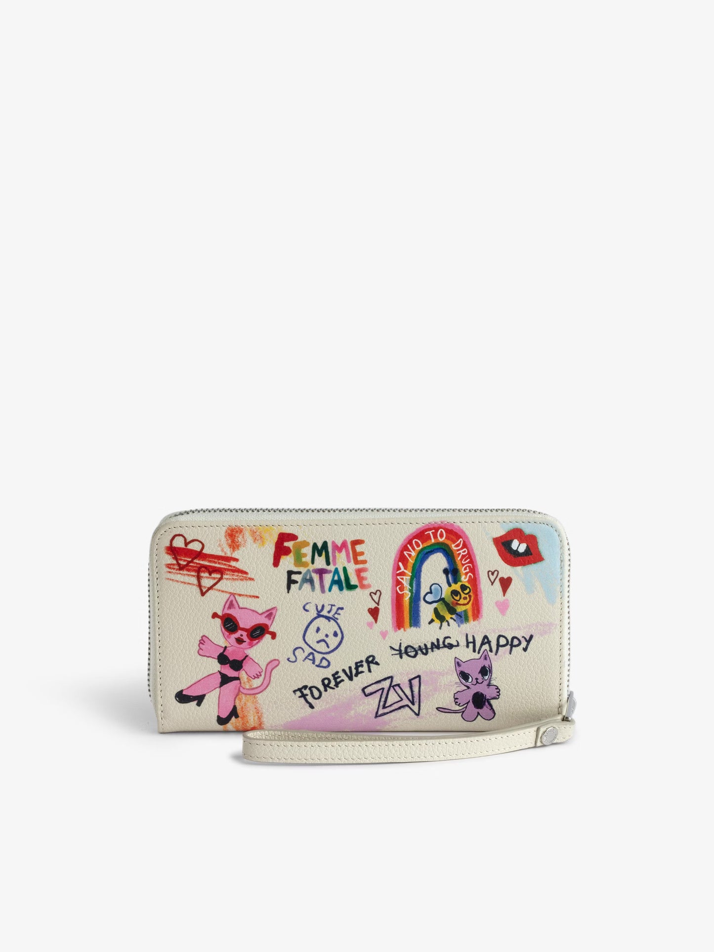 Portefeuille Compagnon portefeuille blanc femme