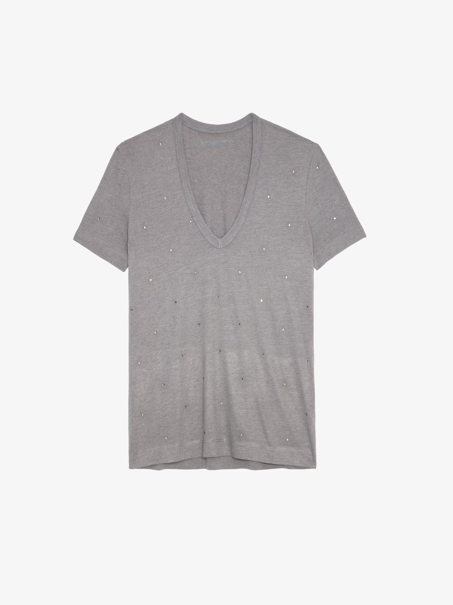 T-shirt Wassa Strass t-shirt gris femme