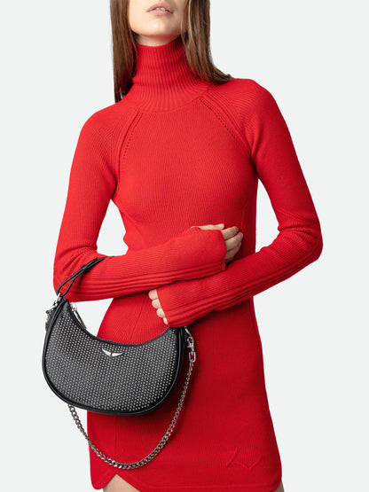 Sac Moonrock Plumetis mini sac noir femme