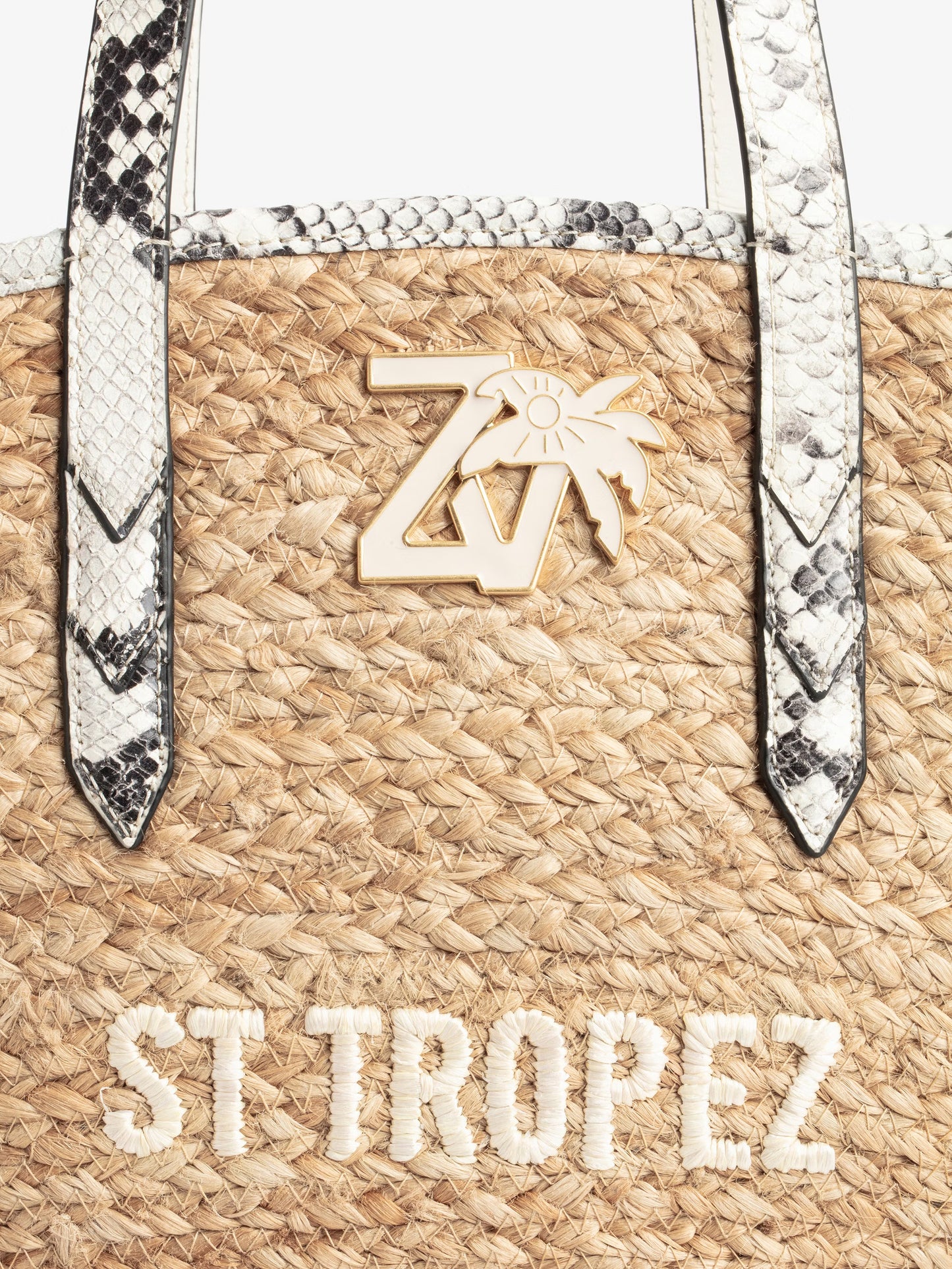 Sac Le Beach Bag cabas blanc femme
