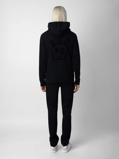 Sweatshirt Sanchi Skull sweatshirt noir homme