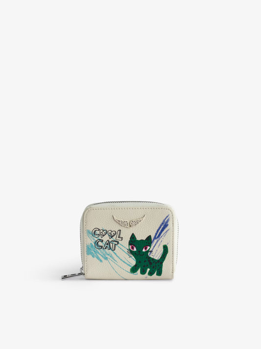 Porte-Monnaie Mini ZV portefeuille blanc femme