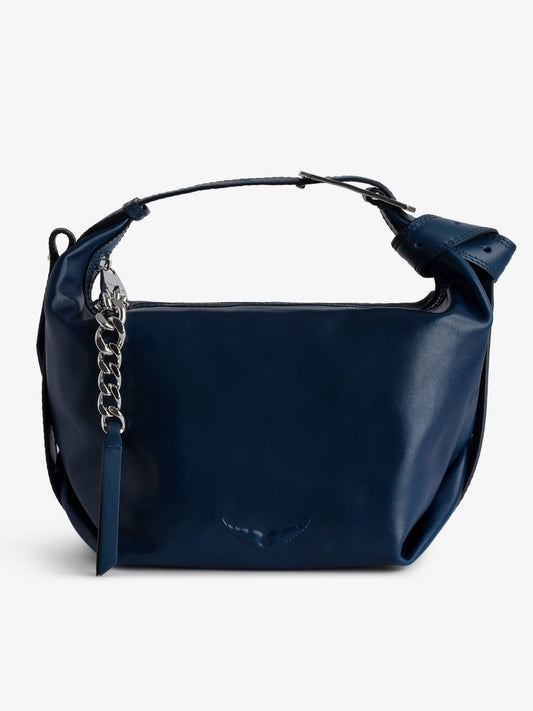 Sac Le Cecilia sac porté epaule bleu femme