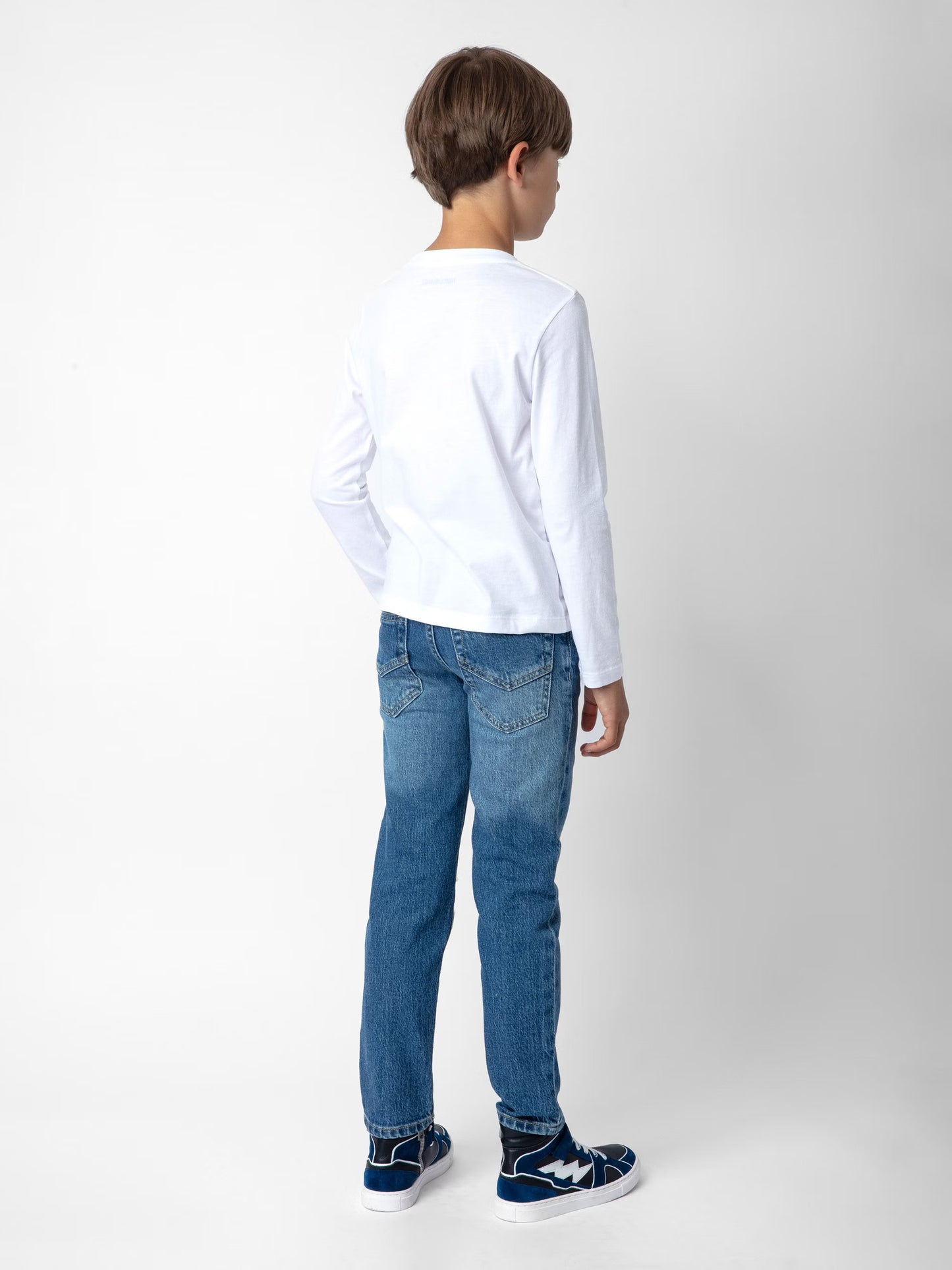 T-shirt Kita Garçon t-shirt blanc Garçon