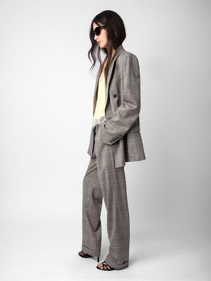 Blazer Vaena blazer gris femme