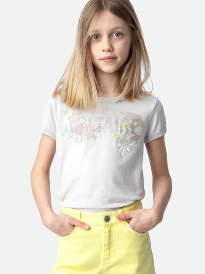 T-shirt Alister Fille t-shirt gris fille
