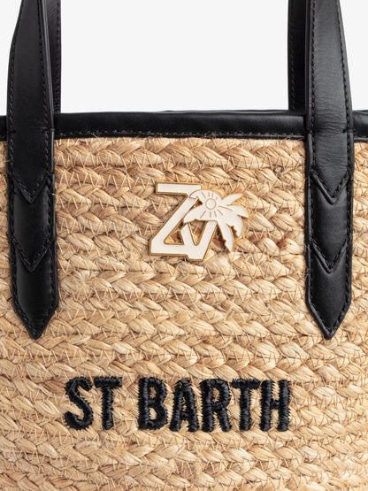 Sac Le Baby Beach cabas noir femme