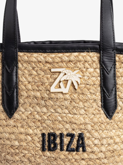 Sac Le Baby Beach Bag cabas noir femme