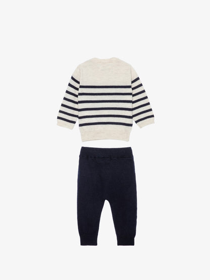 Ensemble Pona Bébé ensemble bebe bleu naissance