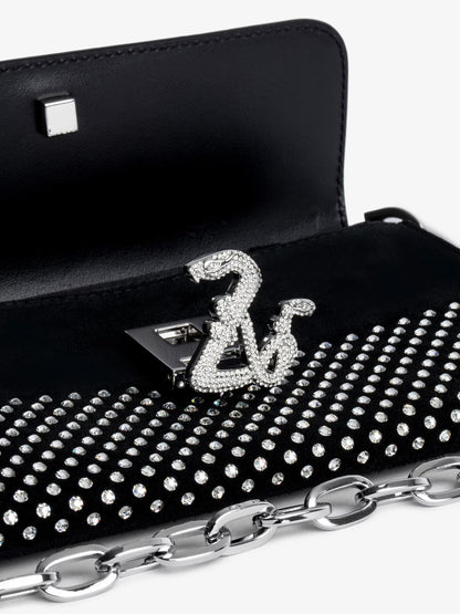 Sac Portefeuille ZV Initiale Le Long Unchained sac noir femme