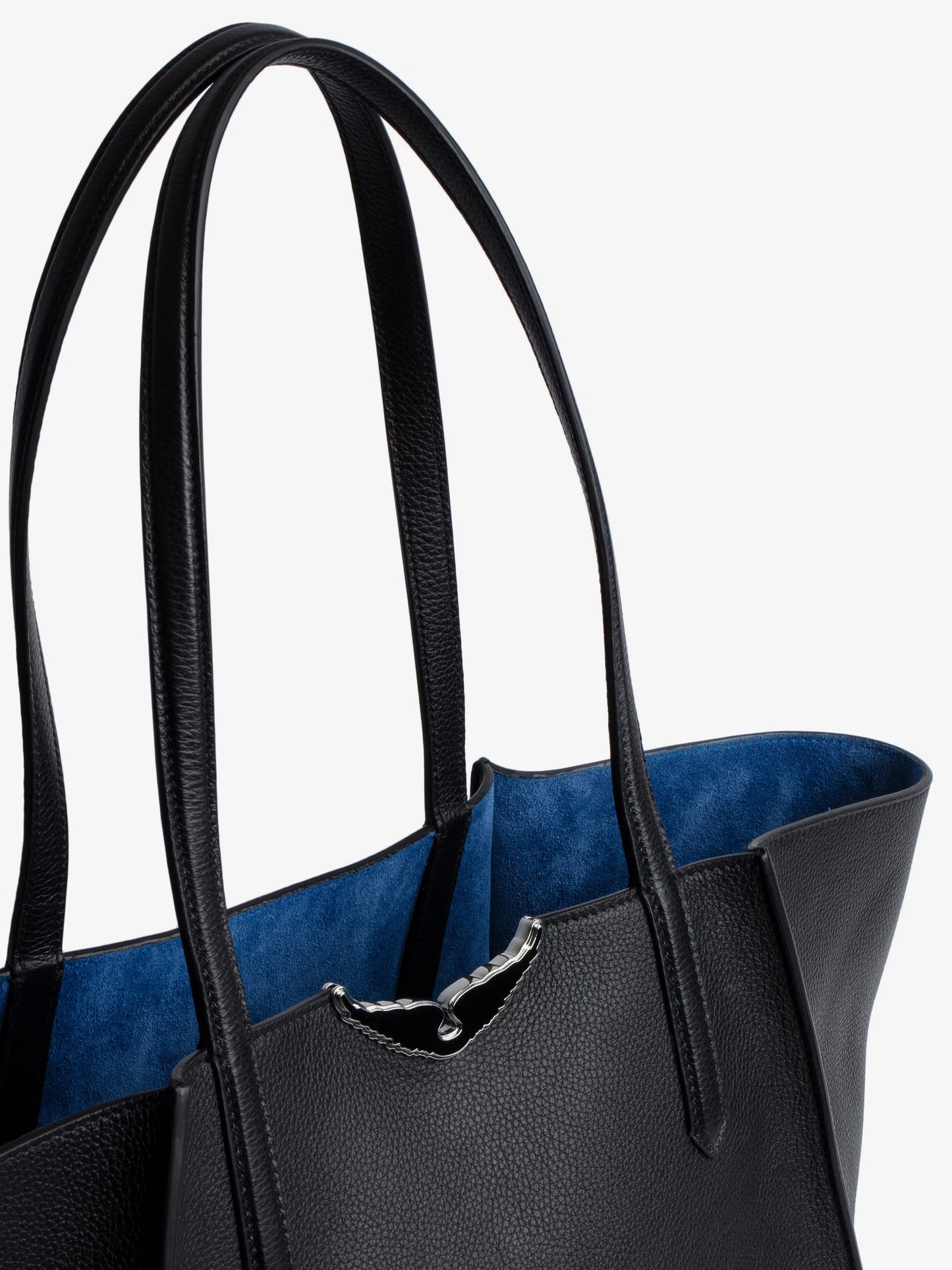 Sac Le Borderline cabas noir femme