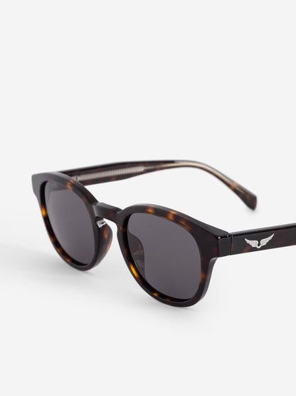 Lunettes de Soleil ZV23H6 lunettes marron femme