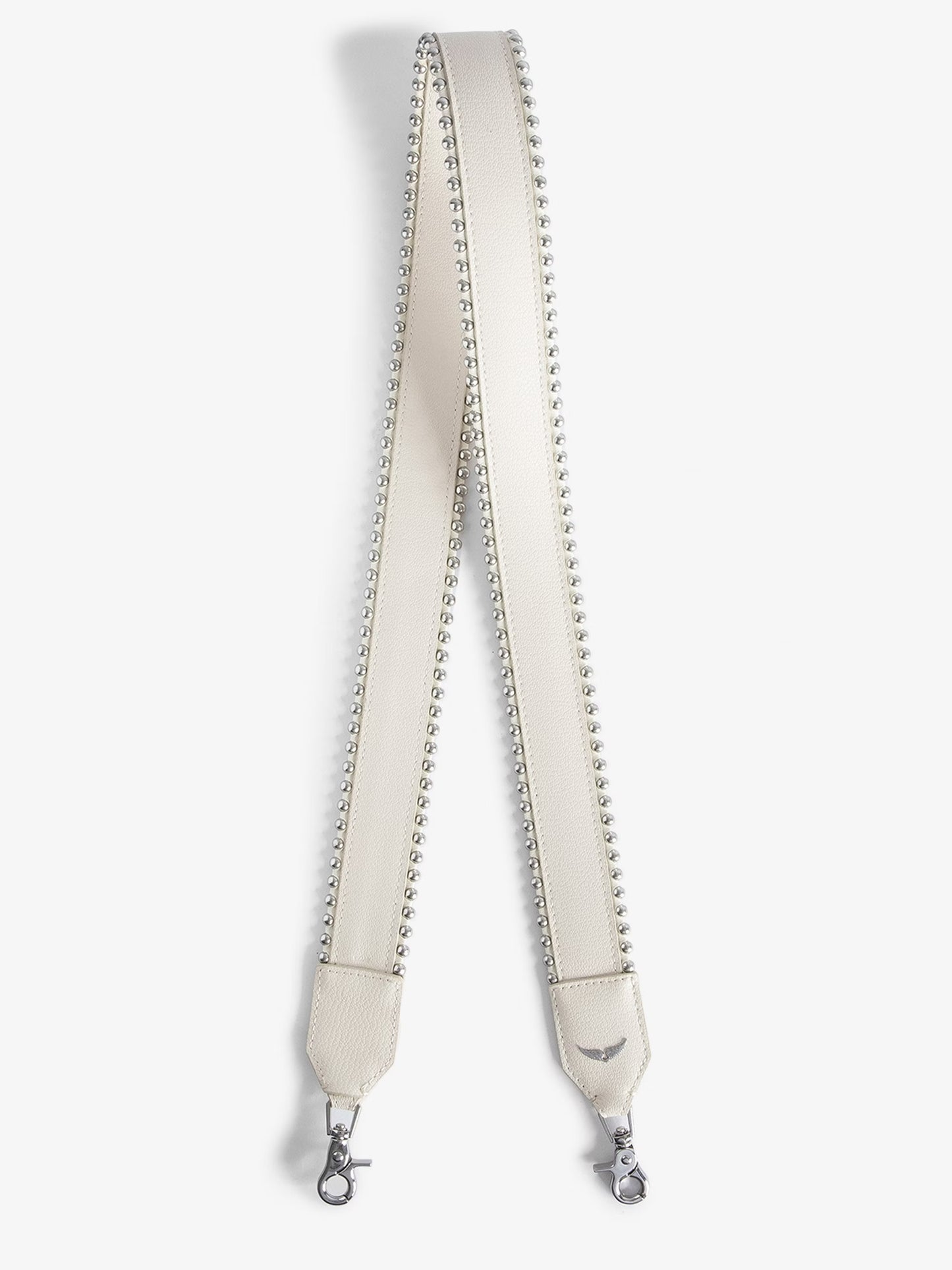 Bandoulière Studs Piping bandouliere blanc femme