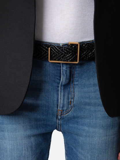 Ceinture La Cecilia Obsession ceinture noir femme