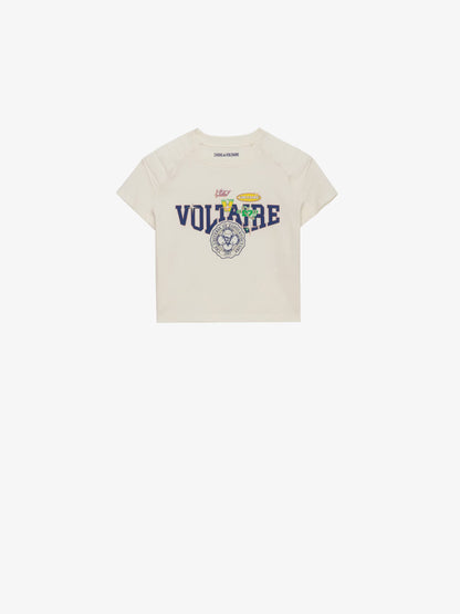 T-shirt Anja Fille t-shirt beige fille