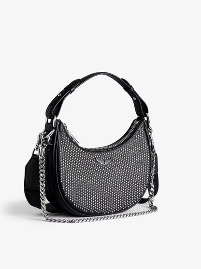 Sac Moonrock Plumetis mini sac noir femme