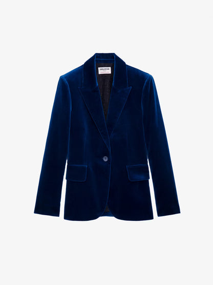 Vavy Velvet Blazer
