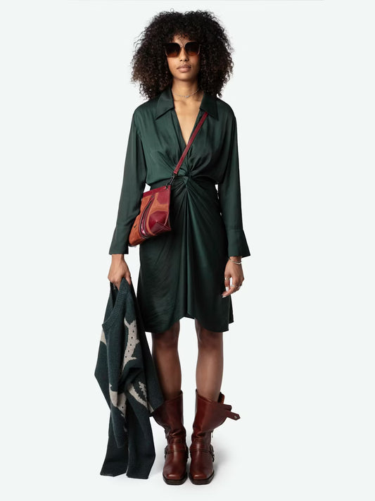 Rozo Satin Dress